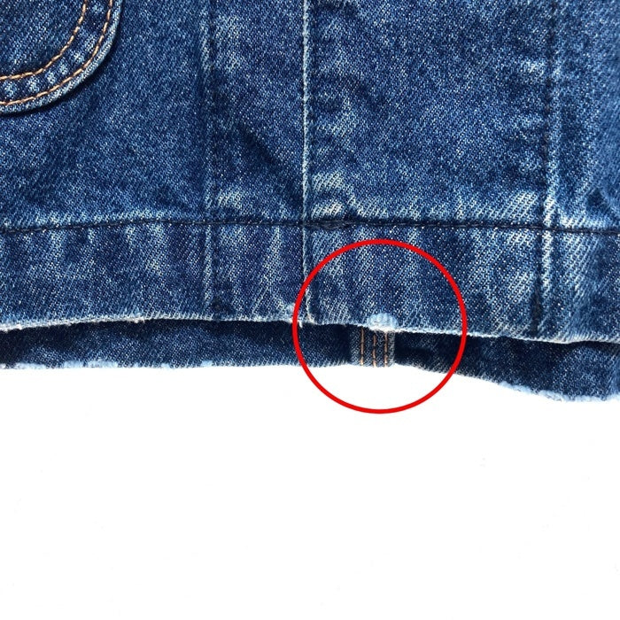 BEAMS ビームス デニム カバーオール ジャケット USED加工 インディゴ 23F-BM1812 Size L 瑞穂店