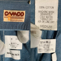 CAMCO カムコ コットン 長袖 シャンブレーシャツ グレー Size M 福生店