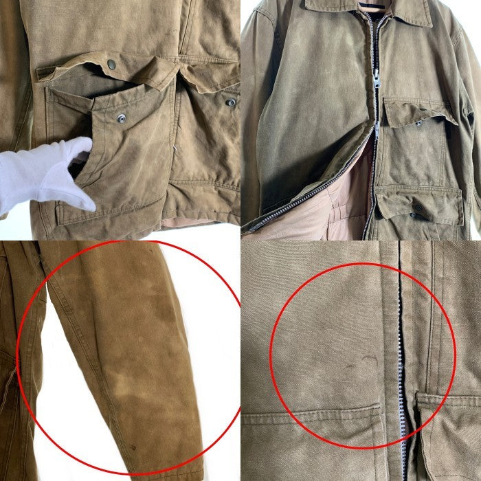70's Tempco テンプコ Seattle Down Canvas Hunting Jacket シアトル ダウン キャンバス ハンティング ジャケット ベージュ USA製 Size M 福生店