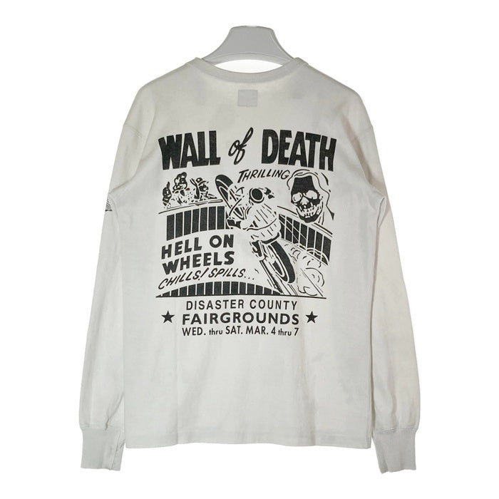 WESTRIDE ウエストライド ロンT WALL OF DEATH ホワイト size38 瑞穂店