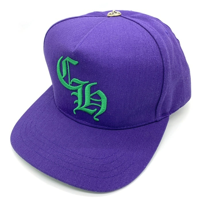 CHROME HEARTS CH BaseBall Hat トラッカーキャップ スナップバック パープル グリーン 福生店