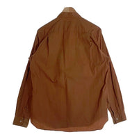 COMME des GARCONS SHIRT コムデギャルソンシャツ インサイドアウト 長袖 シャツ ブラウン S13120 Size M 福生店