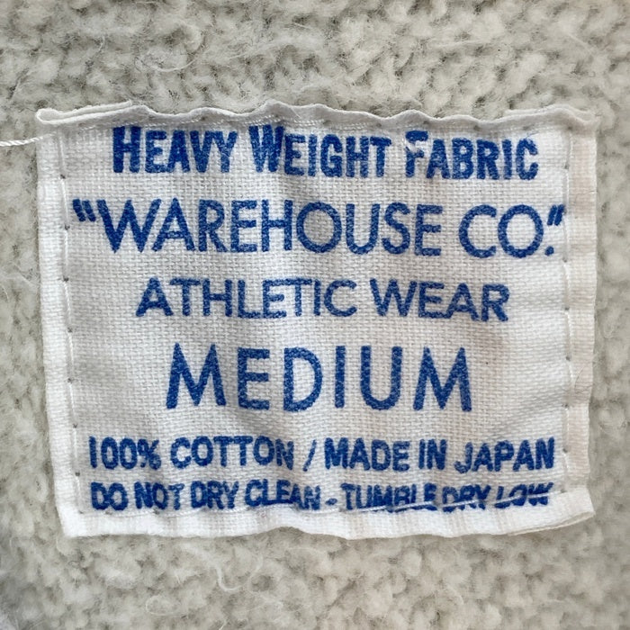 WAREHOUSE ウエアハウス Lot484 HOMESTEAD リバースウィーブ スウェットパーカー グレー Size M 福生店