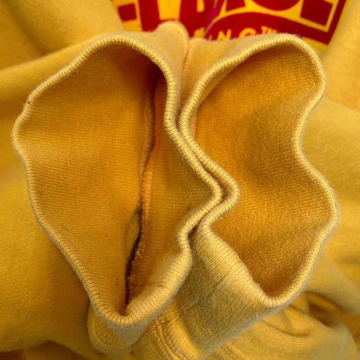 X-LARGE エクストララージ ローズプリント プルオーバースウェットパーカー イエロー 01183226 Size L 瑞穂店