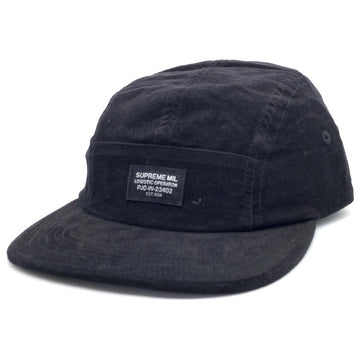 SUPREME シュプリーム 24AW Corduroy Pocket Camp Cap コーデュロイポケット キャンプキャップ ブラック 福生店