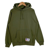 SUPREME シュプリーム 19SS Champion チャンピオン Outline Hooded Sweatshirt アウトライン プルオーバースウェットパーカー グリーン Size M 福生店