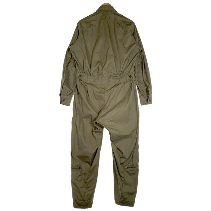 40's USAAF 米陸軍航空隊 TYPE K-1 FLIGHT SUIT フライトスーツ コットンツイル オールインワン つなぎ オリーブ CLEVELAND OVERALL Co. Size M-R 福生店