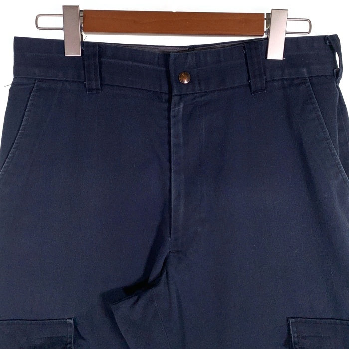 70's ヨーロッパ 多国籍軍 ミリタリー カーゴパンツ ネイビー Size ウエスト約80cm 福生店