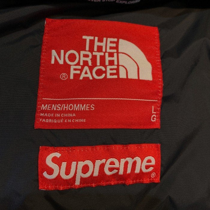 SUPREME シュプリーム 16AW THE NORTH FACE ノースフェイス Leaves Nuptse Jacket  ヌプシジャケット リーブス ダウン 並行品 Size L 福生店