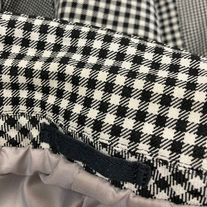 COMME des GARCONS HOMME コムデギャルソンオム HF-J040 AD2010 クレイジーチェックパターン 4つボタン テーラードジャケット ブラック sizeM 瑞穂店