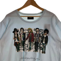 glamb グラム Legend CS レジェンド カットソー プリントTシャツ スカイブルー GB17SM/CS03 Size 4 福生店