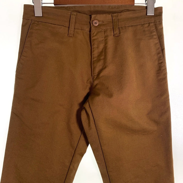 Carhartt WIP カーハートワークインプログレス SID PANT シドパンツ チノ スリムストレート ブラウン I003367.HZ Size 30×32 福生店