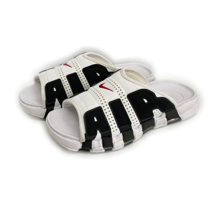 NIKE ナイキ FB7818-100 AIR MORE UPTEMPO SLIDE エア モア アップテンポ スライド サンダル ホワイト ブラック size28cm 瑞穂店