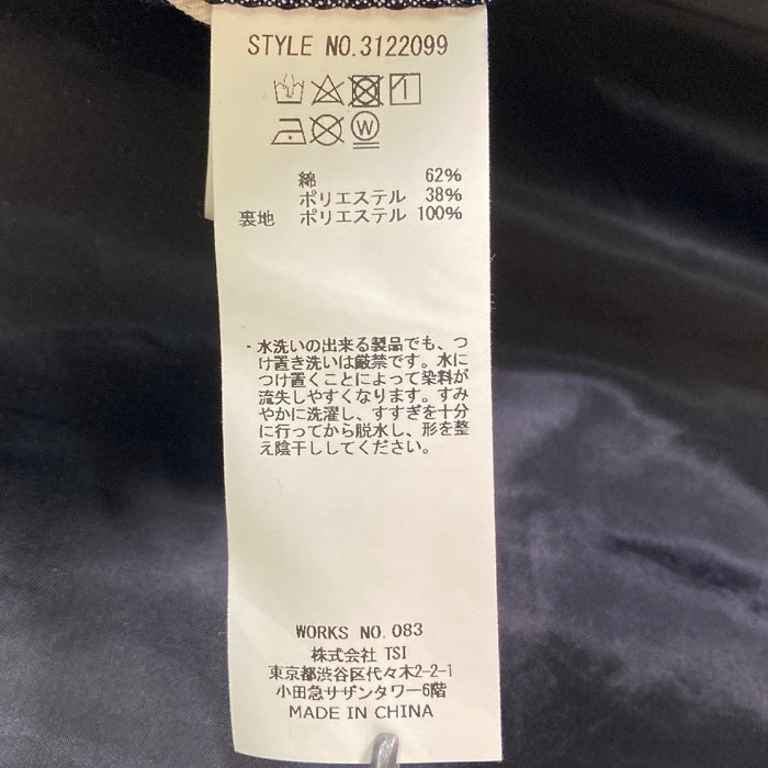 Schott ショット 3122099 INDIGO BIRDS EYE 3B JKT テーラードジャケット インディゴ sizeL 瑞穂店