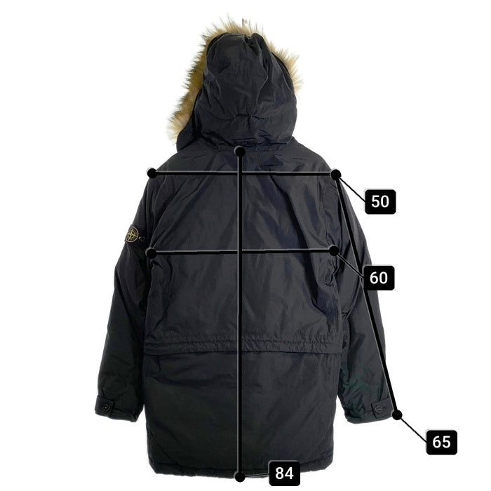 STONE ISLAND ストーンアイランド MICRO REPS DOWN ファー ダウンジャケット ブラック 691542926-A Size L 福生店