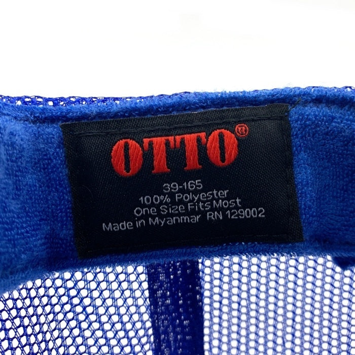 PORKCHOP GARAGE SUPPLY ポークチョップガレージサプライ CHOP YOUR OWN WOOD CAP メッシュキャップ スナップバックキャップ OTTO ブルー 福生店