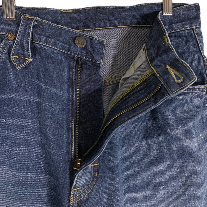 Lee リー COMPILATIONS ウエスタンデニムパンツ ワイド ジーンズ インディゴ ペンキ加工 LM9817 Size L 福生店