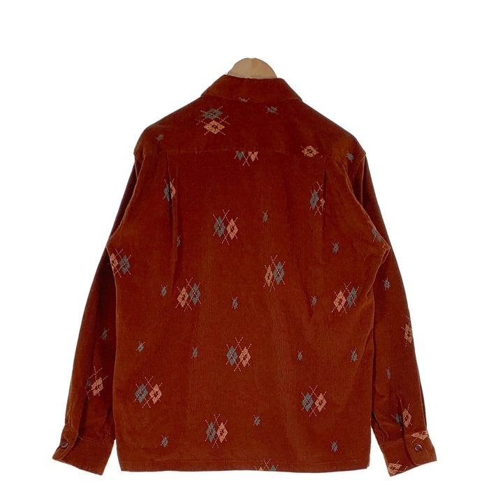 Style Eyes スタイルアイズ アーガイル コーデュロイシャツ ブラウン SE28749 Size M 福生店