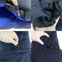 POLO RALPH LAUREN ポロ ラルフローレン ビッグポニー ダウンジャケット フード ネイビー Size XL 福生店