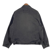 NAUTICA ノーティカ 24SS クラッシュドチノ ジップアップブルゾン ブラック 241-1538 Size L 福生店