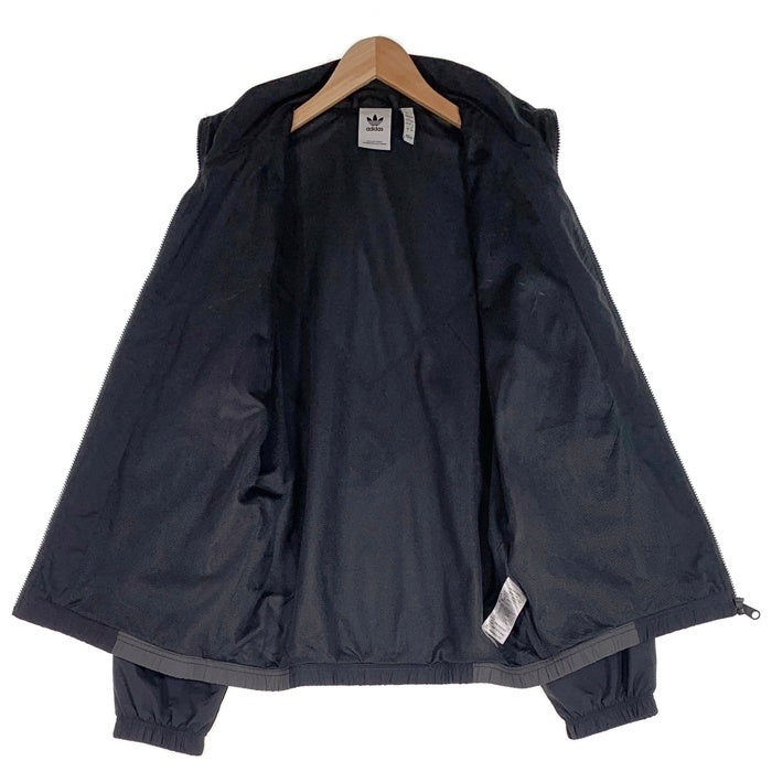adidas アディダス トラックスーツ ジャケット パンツ セット ブラック グレー IC6004 IC6006 Size XL 福生店
