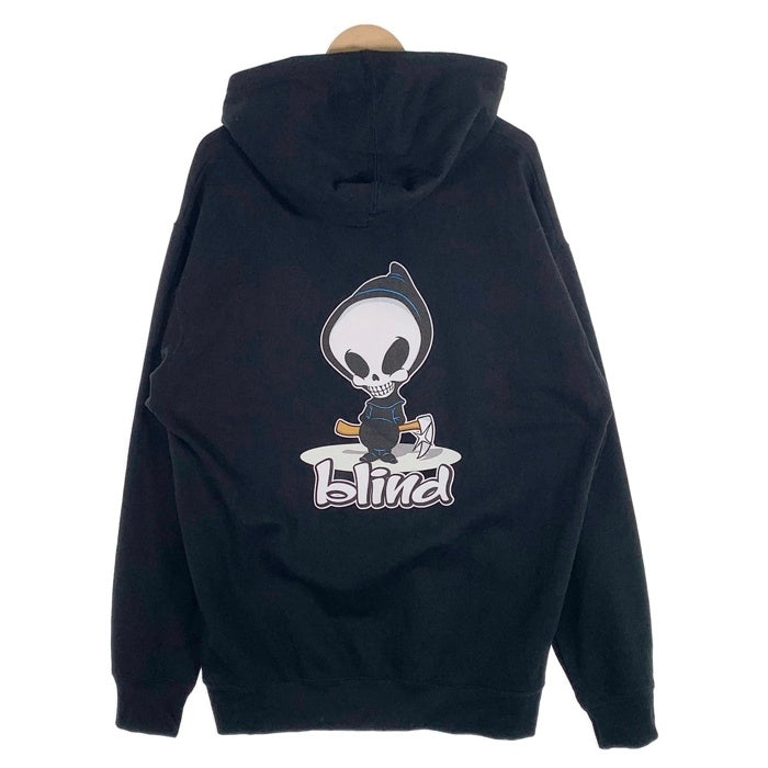Blind Skateboards ブラインド スケートボード Reaper リーパー Pulover Hoodie プルオーバー フーディー パーカー ブラック Size L 福生店