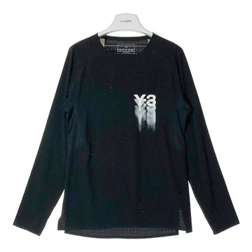 Y-3 ワイスリー IN8744 RUNNING LONG SLEEVE TEE  長袖Tシャツ ブラック sizeXS 瑞穂店