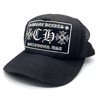 CHROME HEARTS クロムハーツ CH Tracker Cap トラッカーキャップ メッシュキャップ ブラック 福生店
