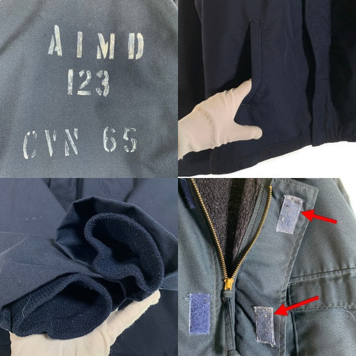 90`s U.S.NAVY 米海軍 A-2 ARAMID JACKET アラミドジャケット ネイビー DLA100-90-C0384 Size XL(46-48) 福生店