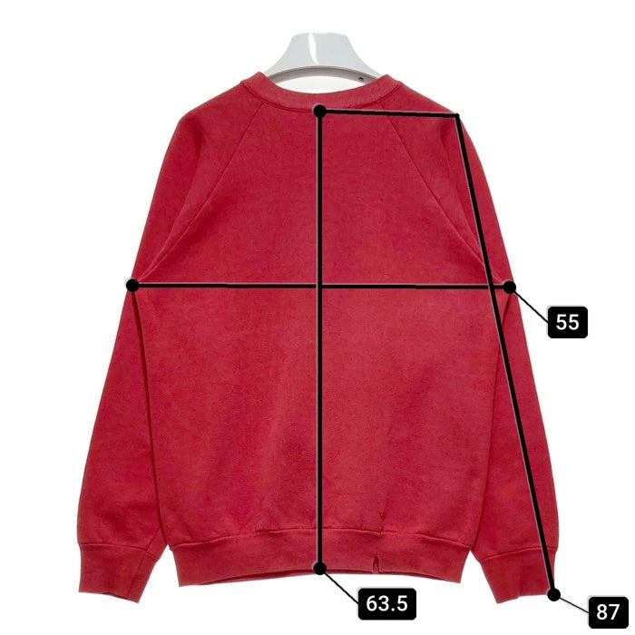 FRUIT OF THE LOOM フルーツオブザルーム USA製 49ers スウェットトレーナー レッド sizeL 瑞穂店