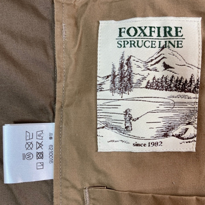 FOXFIRE フォックスファイヤー アルフラックスタックルベスト ダークブラウン sizeF 瑞穂店
