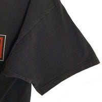 90's~ HARLEY DAVIDSON ハーレーダビッドソン バー&シールド イーグル プリントTシャツ ブラック 1999コピーライト Size XL 福生店