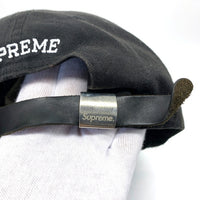 SUPREME シュプリーム 18SS Felt S Logo 6 Panel Cap フェルト Sロゴ 6パネル キャップ ブラック USA製 福生店