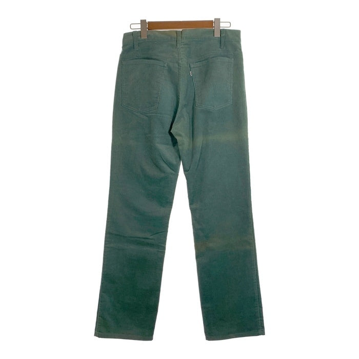 80`s Levi's リーバイス 519-1530 ストレートコーデュロイパンツ グリーン USA製 TALON42 Size 34×30 福生店