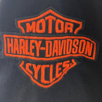 HARLEY-DAVIDSON ハーレーダビッドソン 120周年 アニバーサリーモデル 半袖ワークシャツ ブラック sizeL 瑞穂店