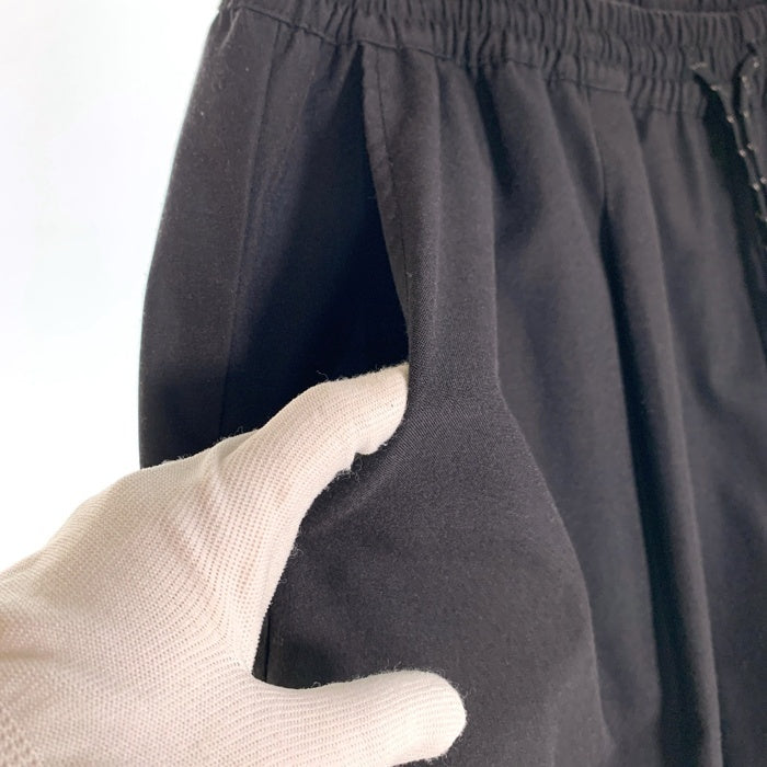 RADIALL ラディアル ワイドフィット イージーショーツ ブラック ポリエステル コットン RAD-23SS-PT005 Size M 福生店
