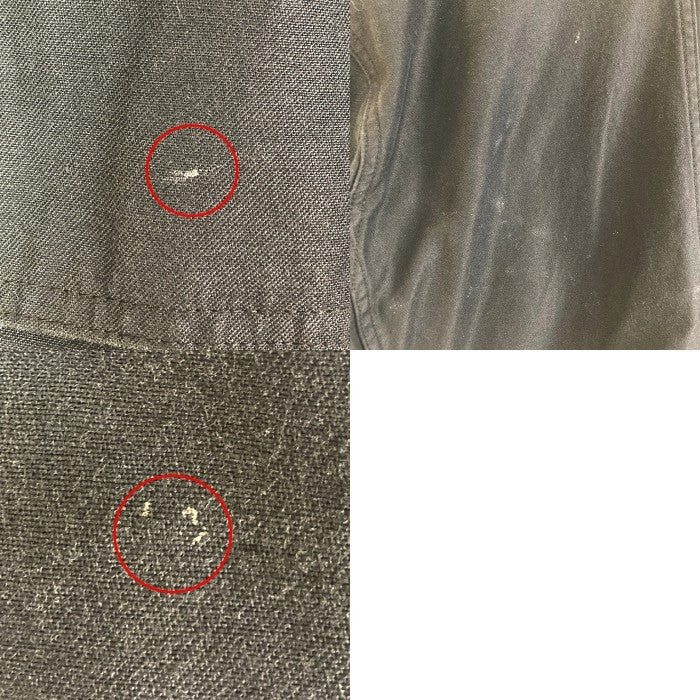 HIGH STANDARD SPORTS WEAR ハイスタンダードスポーツウェアー コットン ハーフコート ブラック sizeLARGE REGULAR※襟に毛玉あり 瑞穂店