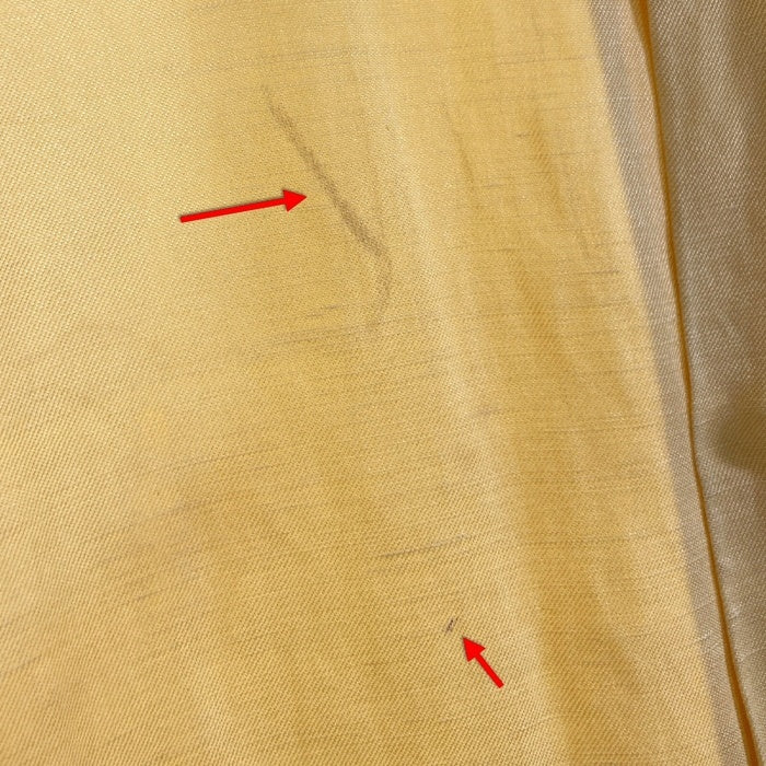 Polo Ralph Lauren ラルフローレン CALDWELL シルクリネン 開襟 オープンカラーシャツ 無地 イエロー sizeL 瑞穂店