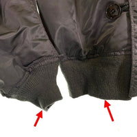 90's ALPHA INDUSTRIES アルファインダストリーズ N-2B フライトジャケット オリーブ 1615-573-8335 USA製 Size L 福生店