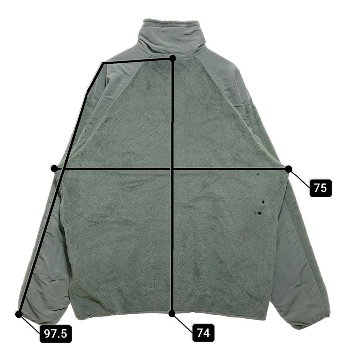 PECKHAM INC. U.S.ARMY 米軍 ECWCS ポーラテック フリースジャケット オリーブ 8415-01-546-7504 Size XL-XL 瑞穂店