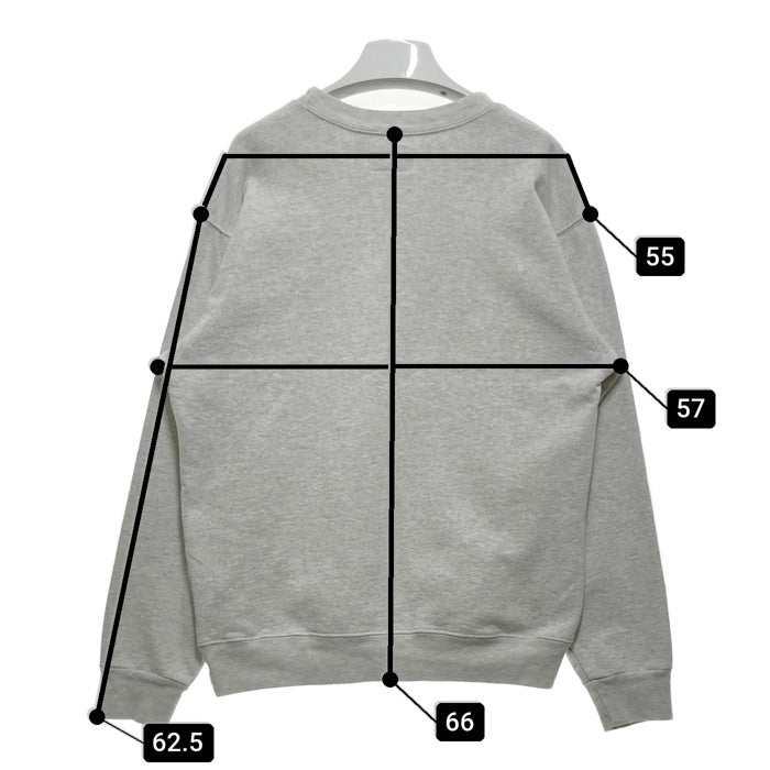 SOUTHERN MFG CO BLUEBLUE サウザンマニュファクチャリングカンパニー・ブルーブルー カレッジプリント スウェットトレーナー グレー sizeM 瑞穂店