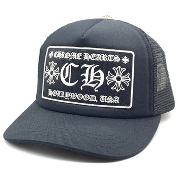 Chrome Hearts クロムハーツ CHパッチ TRUCKER CAP トラッカーキャップ メッシュ ブラック 福生店