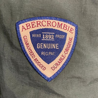 90's Abercrombie & Fitch アバクロンビー アンド フィッチ アノラックフーディー パーカー モスグリーン Size L 福生店