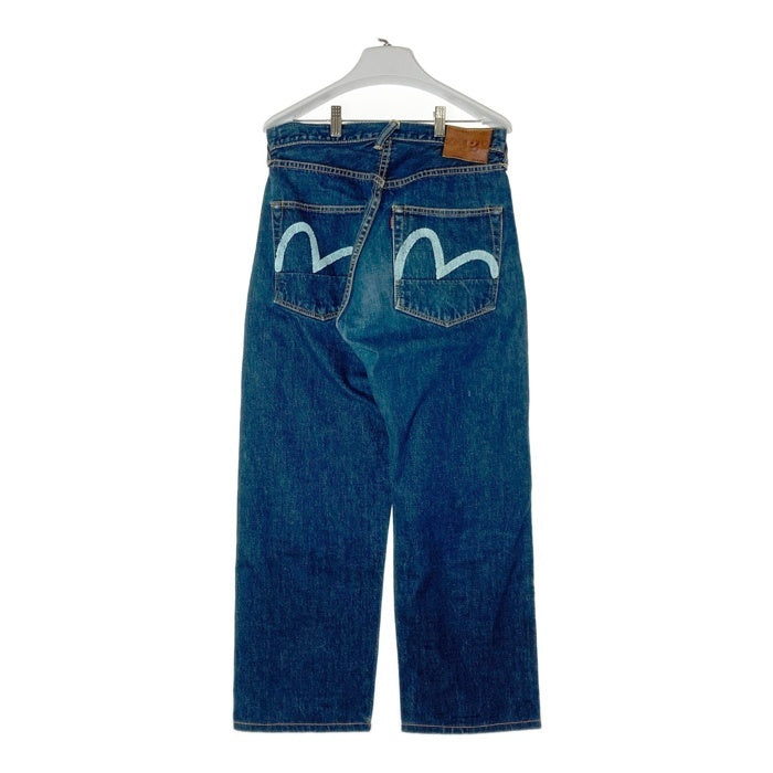 EVISU エヴィス No.2 2001 テーパードデニムパンツ ジーンズ ブルーカモメ インディゴ size32×36 瑞穂店