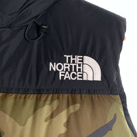 THE NORTH FACE ノースフェイス ヌプシ ナイロン ダウンベスト 迷彩 ウッドランドカモ ND91844 Size XL 福生店