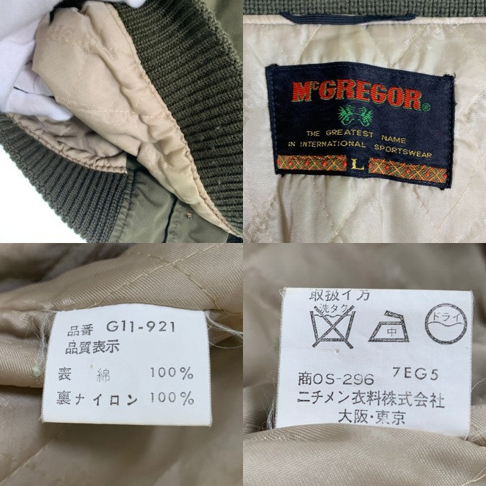 90's McGREGOR マックレガー ジャケット オリーブ G11-921 Size L 福生店