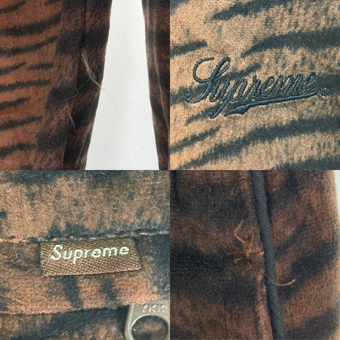 Supreme シュプリーム 18SS Tiger Stripe Track Pants タイガーストライプ トラックパンツ ブラウン sizeL 瑞穂店