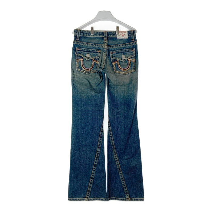TRUE RELIGION トゥルーレリジョン JOEY BIG T フレアデニムパンツ インディゴ size28 瑞穂店