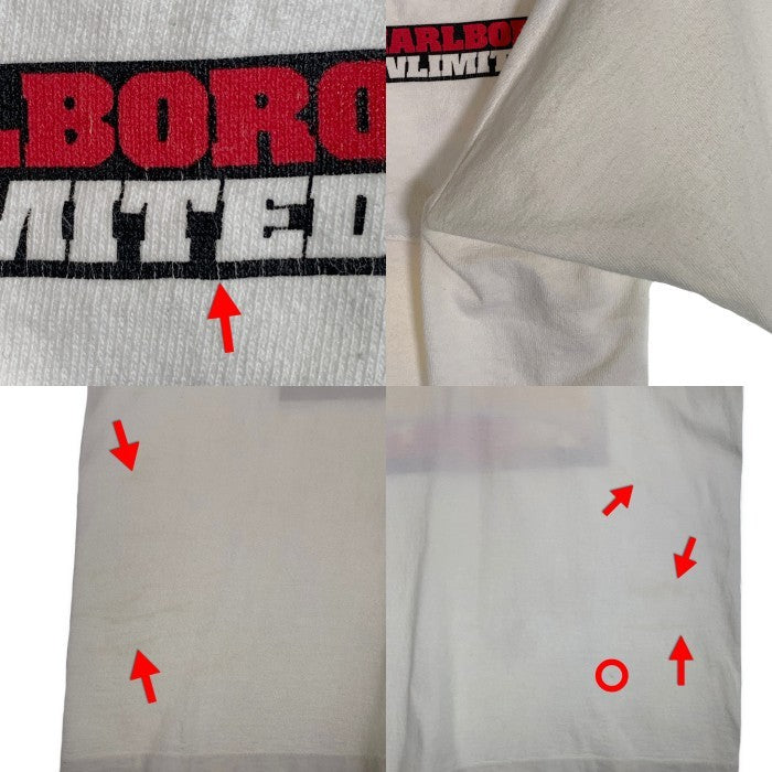 90's Marlboro マルボロ PIPESTONE PASS ポケットTシャツ ホワイト FRUIT OF THE LOOM Size XL 福生店