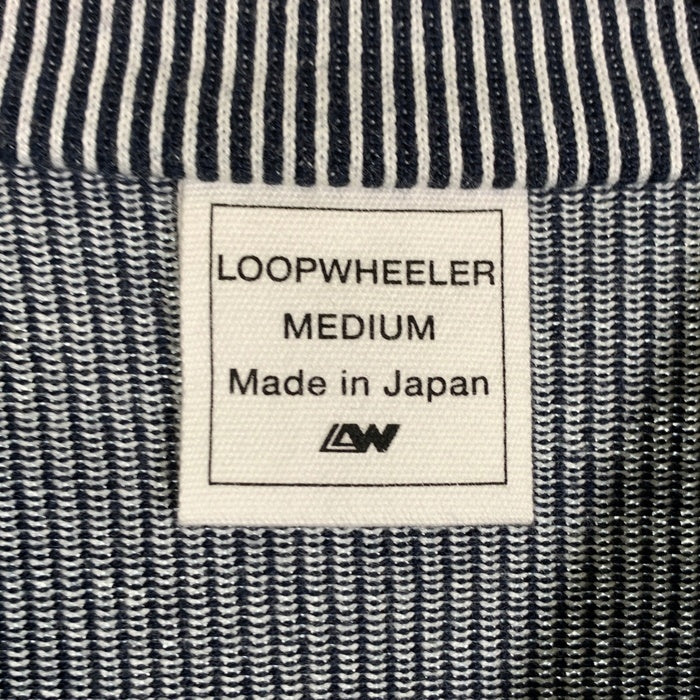 LOOPWHEELER ループウィラー 受注会限定 ヒッコリー 吊り天笠 1stタイプ トラッカージャケット ヒッコリー ストライプ Size M 福生店
